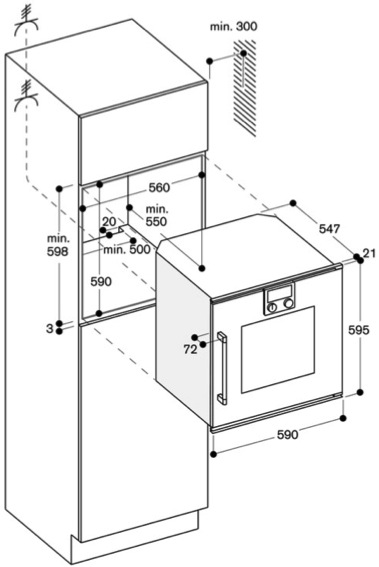 Духовой шкаф Gaggenau BOP 251-100