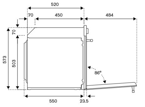 Духовой шкаф Bertazzoni F6011MODPLN