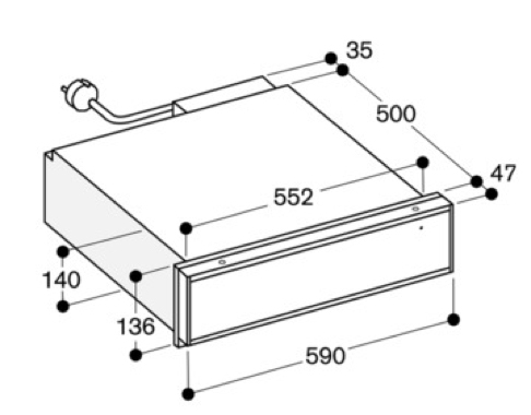 Подогреватель Gaggenau WS 461-110