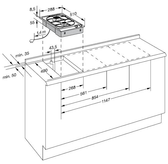 Варочная панель Gaggenau VG 232-232