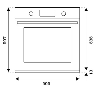 Духовой шкаф Bertazzoni F6011MODPLN