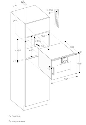 Духовой шкаф - пароварка Gaggenau BSP 251-101