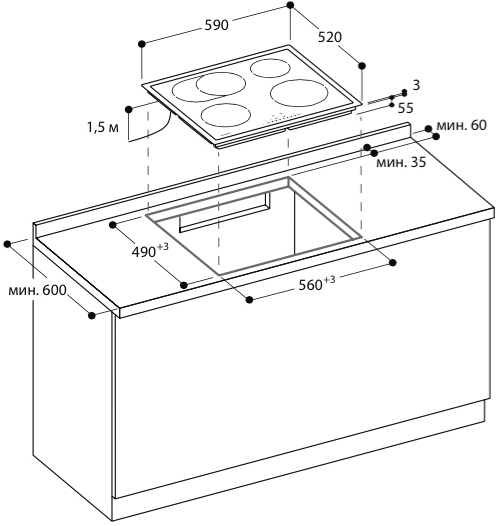 Варочная панель Gaggenau CI 261-113