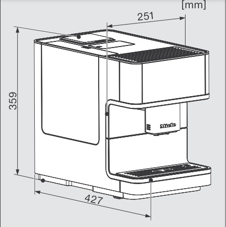 Кофемашина Miele CM 6160 OBSW