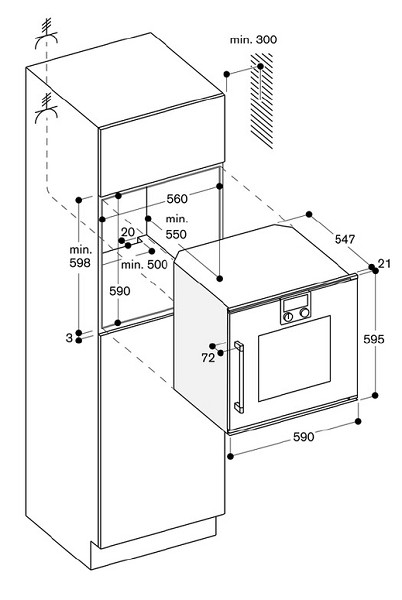 Духовой шкаф Gaggenau BOP 251-101