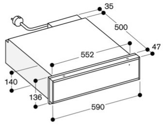 Подогреватель Gaggenau WS 461-112