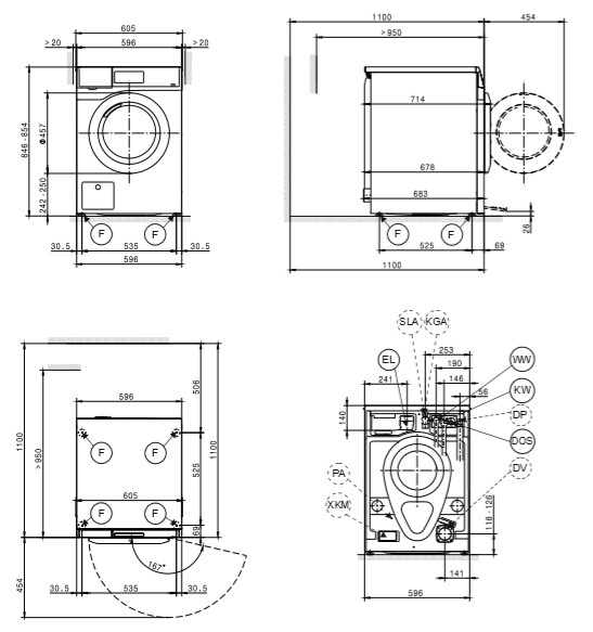 Стиральная машина Miele PWM907 DP RU LW