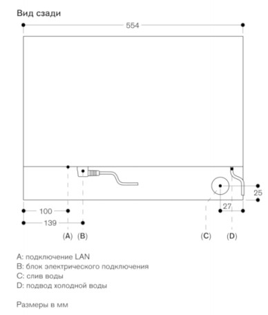 Комбинированный духовой шкаф-пароконвектомат Gaggenau BS475102