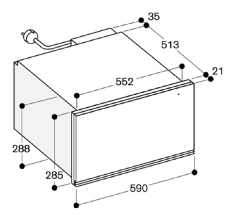 Подогреватель Gaggenau WSP 222-110