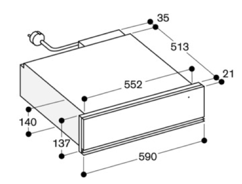 Подогреватель Gaggenau WSP 221-110