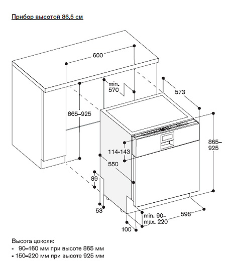 Посудомоечная машина Gaggenau DI461131