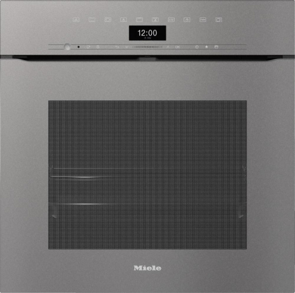 Духовой шкаф с фасадом без ручек Miele H 7464 BPX GRGR