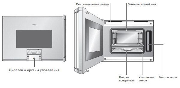 Духовой шкаф-пароварка Gaggenau BS 220-100