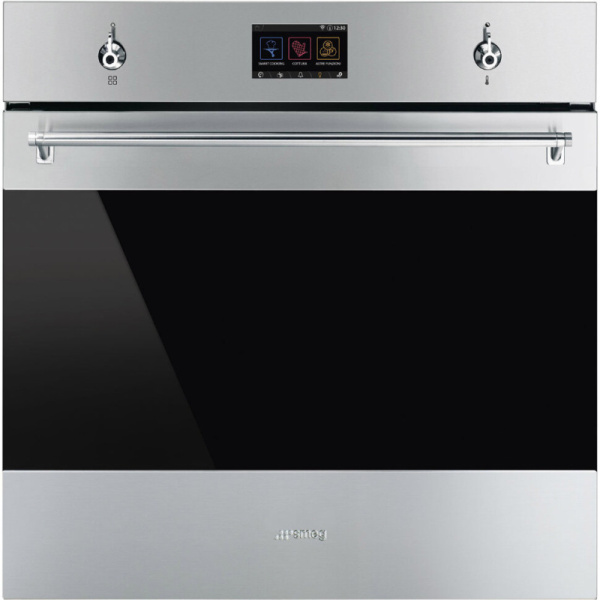 Духовой шкаф с паром Smeg SO6303APX