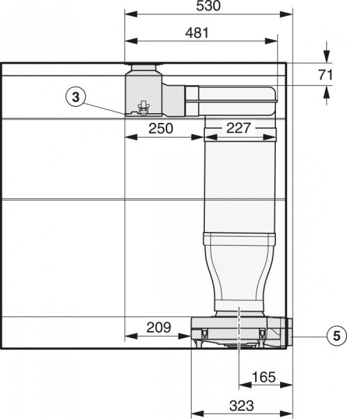 Встраиваемая вытяжка Miele CSDA7001 FL